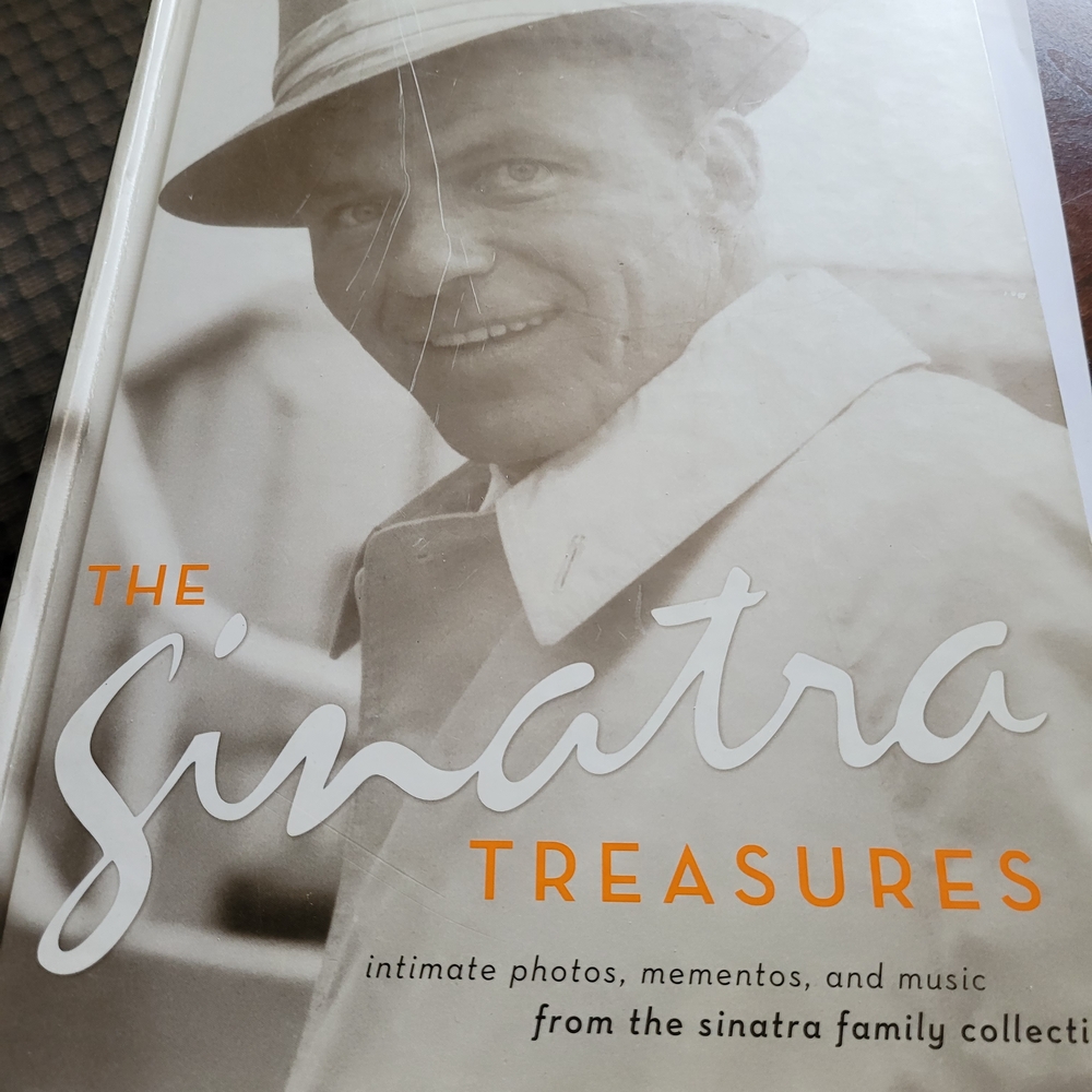The Sinatra Treasures Hardcover Coffee Table Book - Sepia Cover